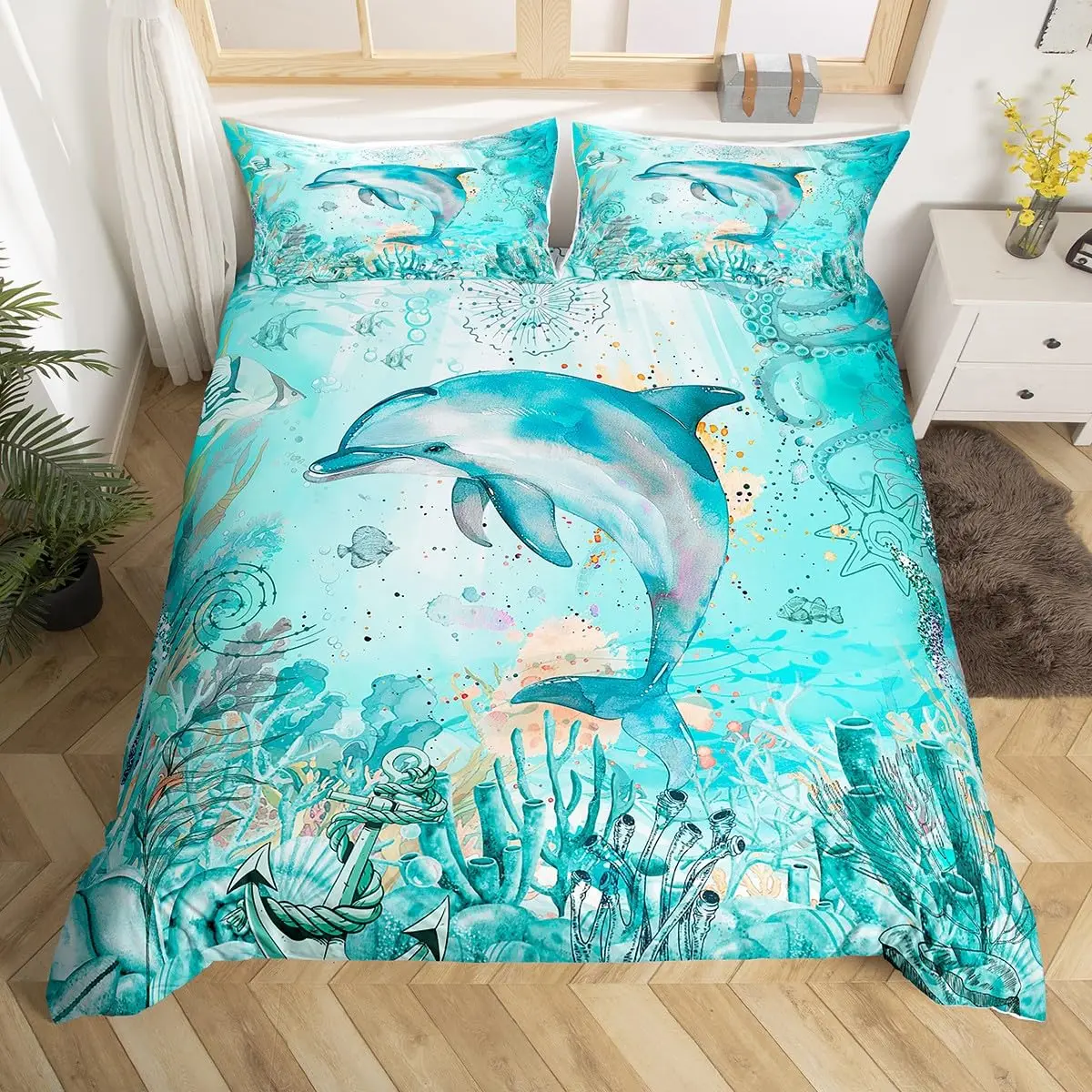 Dolphin Underwater Duvet Set 6