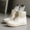 Men High-top Shoes,Ankle Boots,High-top Sneakers Riding Casual Shoes,PVC Retro Designer Platform Sneakers for Street Club 6
