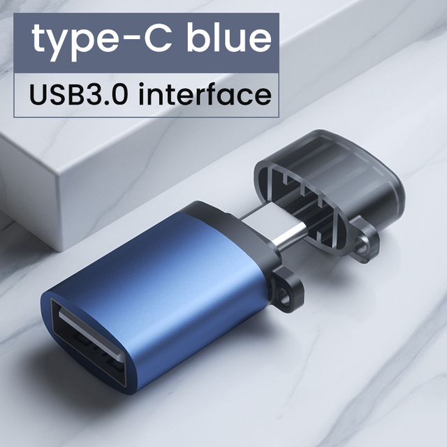 3.0 Converter USB Type C OTG Adapter USB C Male To Female Converter For Macbook Samsung USB Type-C Converter For Laptops