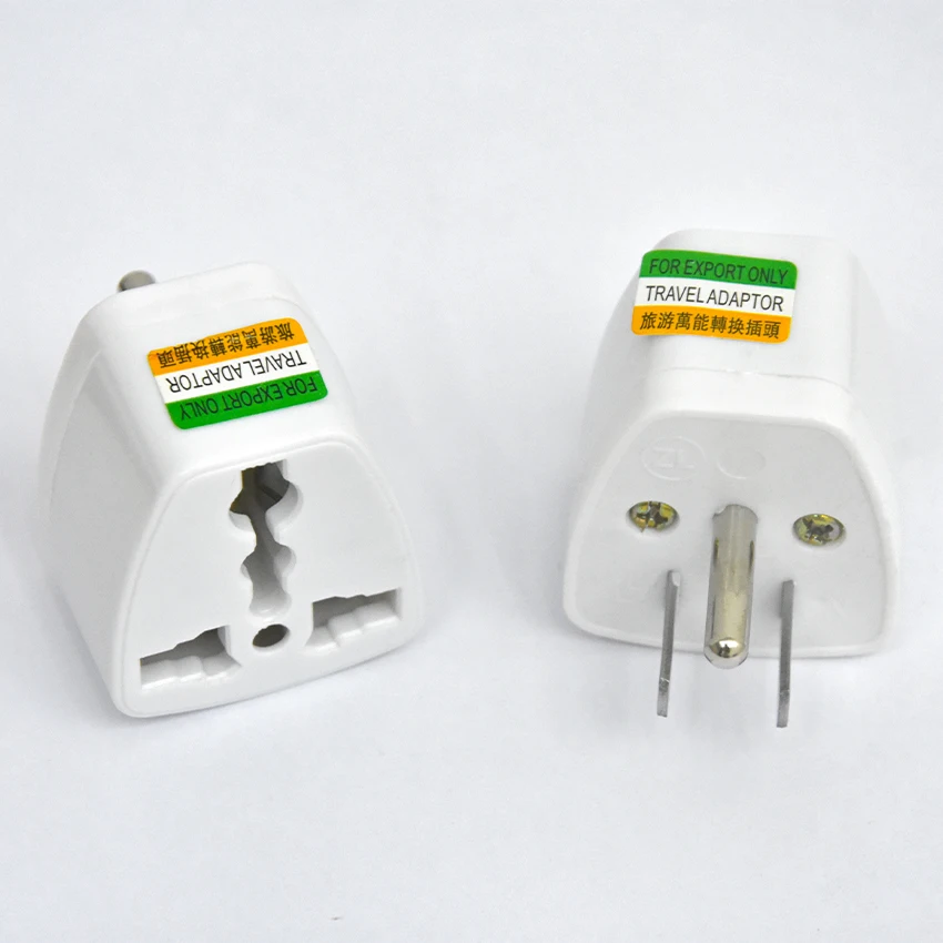 

Universal American European AU EU To US UK Power Plug Adapter US/UK/EU to AU/NZ Plug Converter