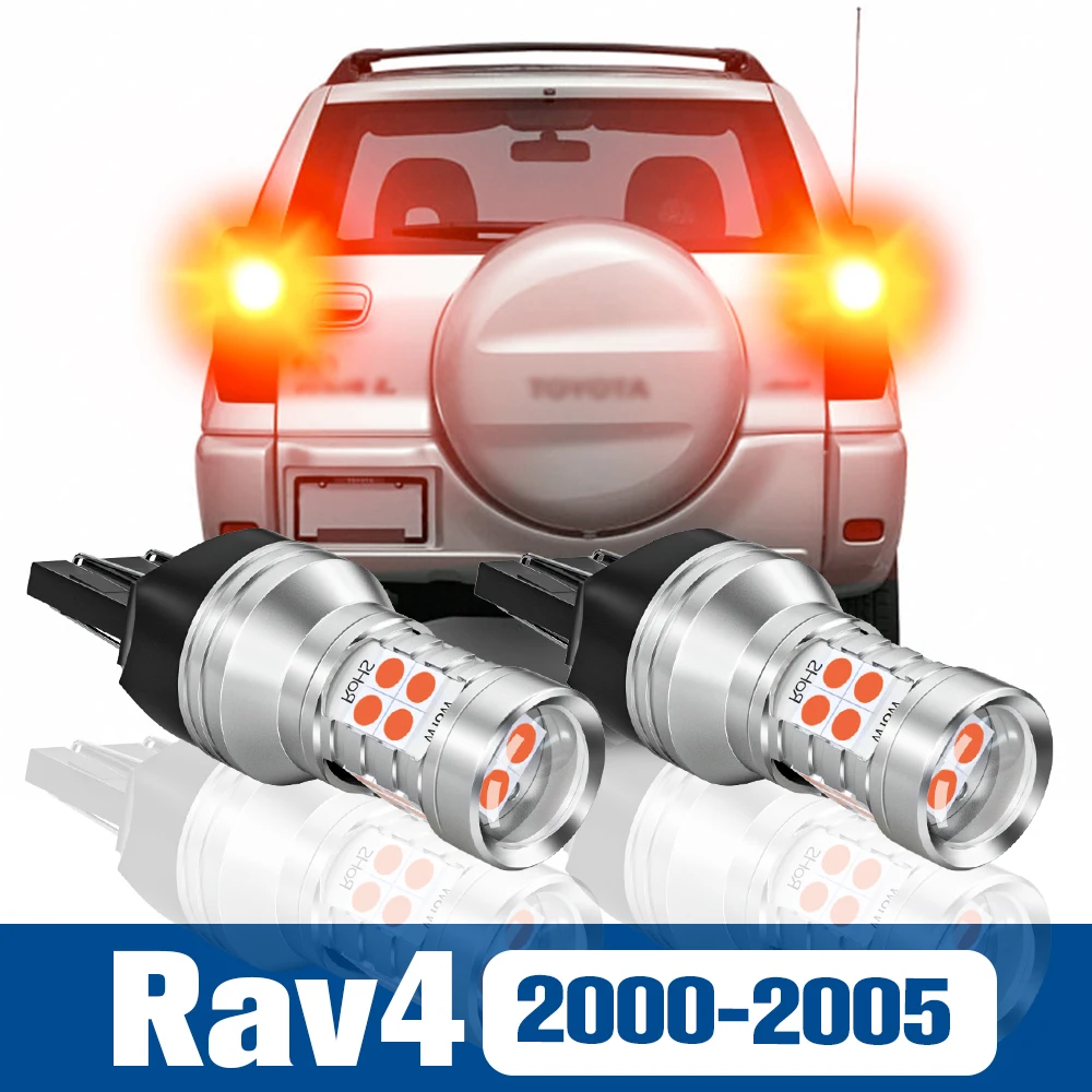 

2pcs LED Brake Light Blub Lamp Accessories Canbus For Toyota Rav4 2000-2005 2001 2002 2003 2004