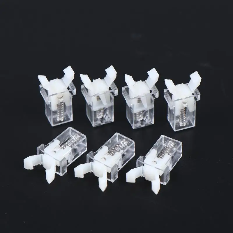 10Pcs PR-01 터치 뚜껑용 소형 도어 잠금 스위치 잠금 장치 클립 캐치 쓰레기통