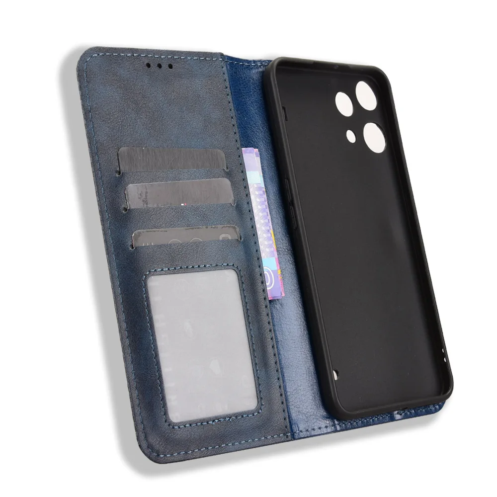 High-Quality PU Leather Flip Wallet Phone Case - Anti-Knock Design