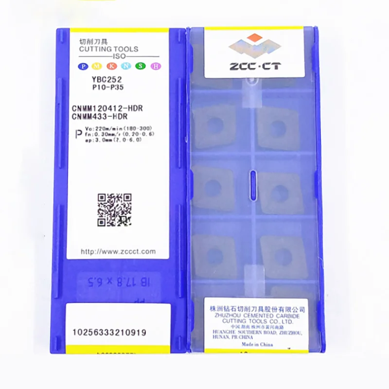 ZCC CT CNMM120412-HDR CNMM120412-DR CNMM 120412 Roughing & Gravity