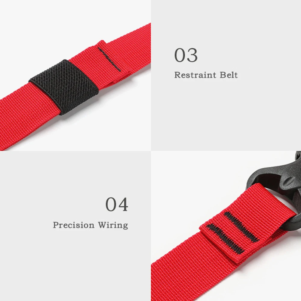 Portable Nylon Cargo Strap Anti-theft Multifunctional Cargo Tie Down Luggage Belt Strap Quick Release Buckle Outdoor Accessories nylon cargo strap nylon tie down strap