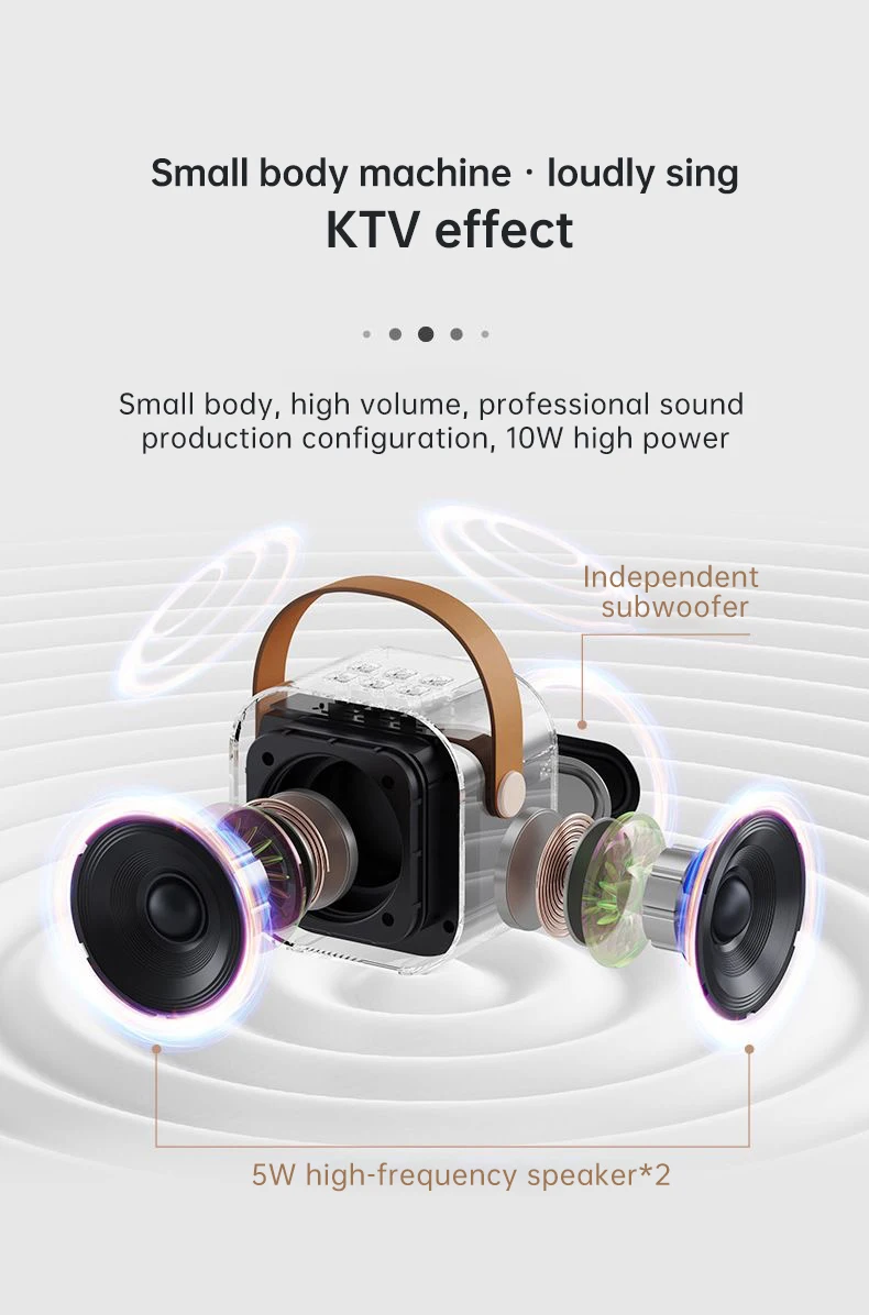Fineblue W01 Bluetooth Speaker | Portable Karaoke HIFI Stereo Speaker Fineblue W01 Bluetooth Speaker | Portable Karaoke HIFI Stereo Speaker