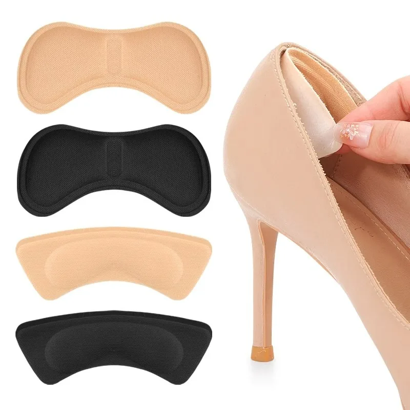 Firm Adhesion Heel Stickers High Heels High Elasticity Sponge Patch Shoes Adjust Size Heel Pads Men Women Anti Drop Shoe Inserts