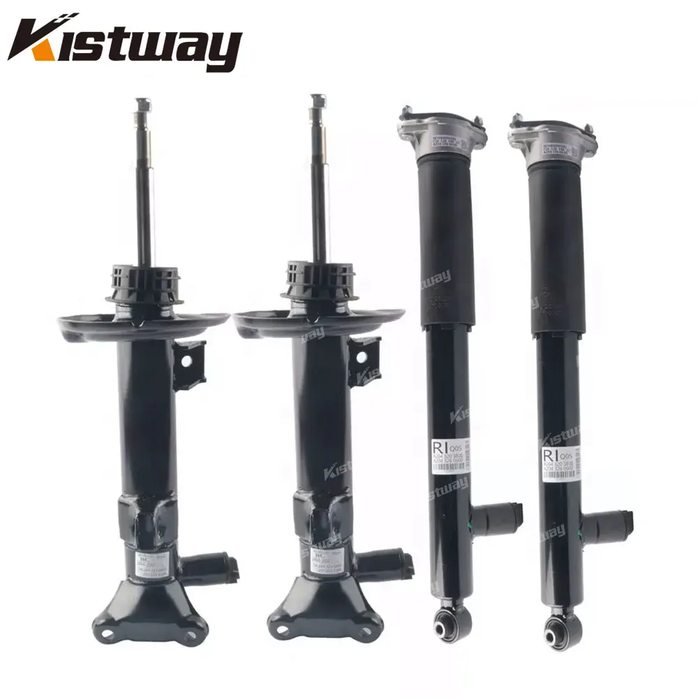 Front Rear Electronic Control Shock Absorbers For Mercedes Benz W204