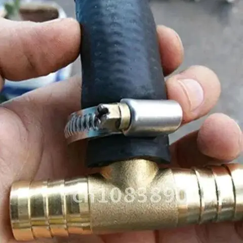 

Hose Fitting Brass Barbed 2 3 4 Way Brass Connector T Y Adapter Pipe Fuel Gas Home Improvement Brass Barbed Hose Fitting