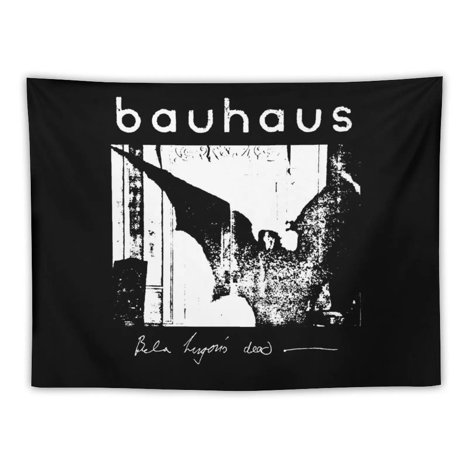 

Bauhaus - Bat Wings - Bela Lugosi's Dead Tapestry Outdoor Decoration Tapestries Wall Hanging Home Supplies Tapestry On The Wall