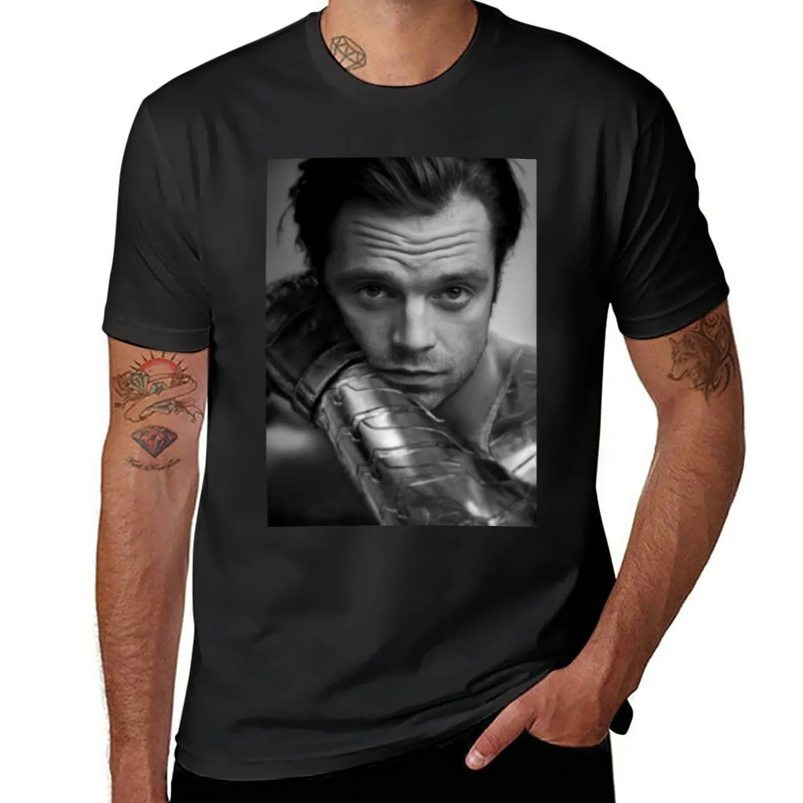 

New James' look T-Shirt graphic t shirts quick-drying t-shirt custom t shirt black t shirt mens graphic t-shirts pack