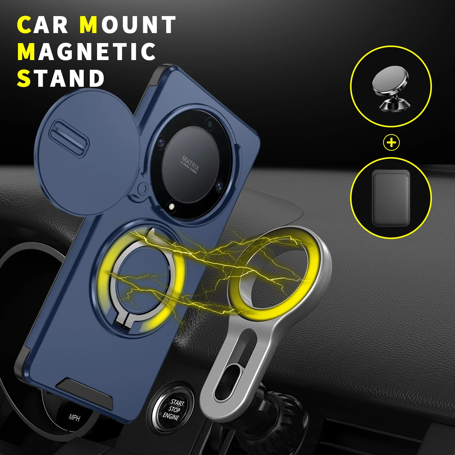 Rugged Military Shockproof Case with Bracket