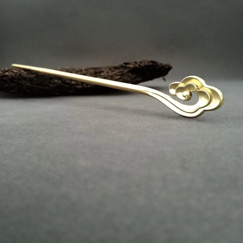 Women's Elegant Hair Stick Chinese Style Auspicious Cloud Hair Stick Daily Party Wear Girl Jewelry Accessories Hair Accessory 1pc