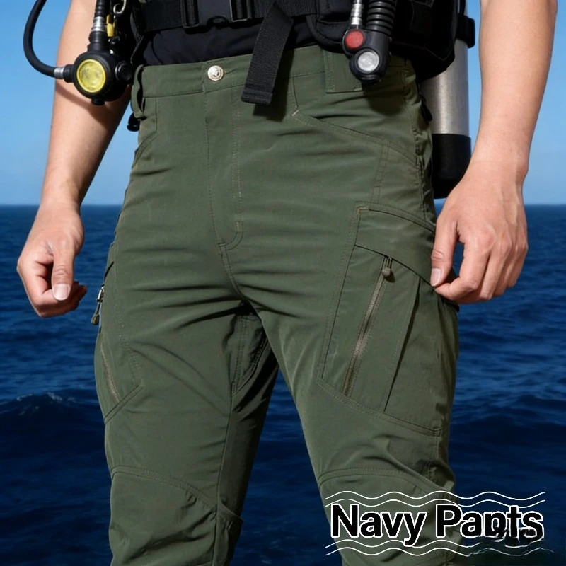 빠른 건조 바지 군용 야외용 탄력 있고 내구성이 뛰어난 하이킹 사이클링 의류 ..