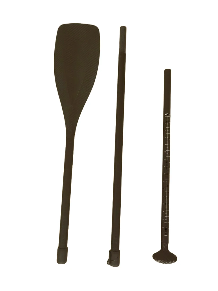 3-Piece Adjustable Carbon Stand Up Paddle with Free bag