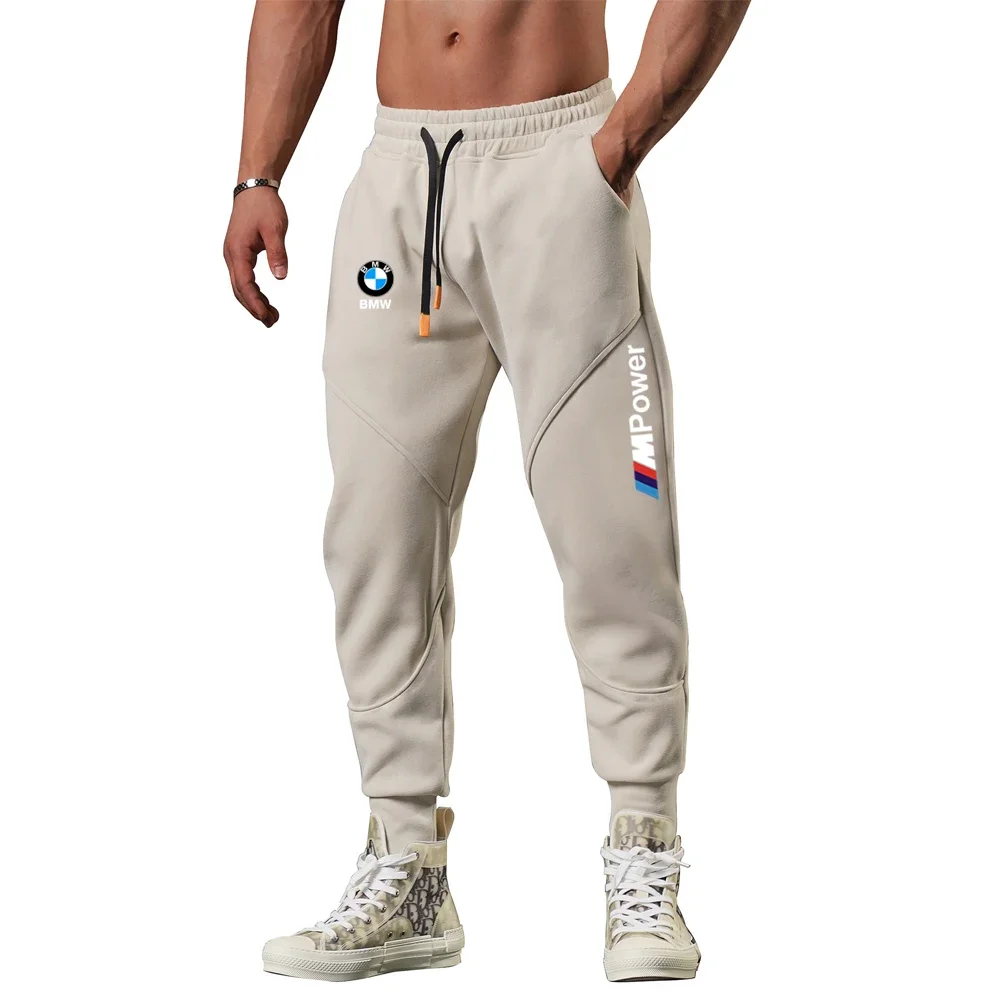 BMW autumn and winter men's and women's street fashion sports comfortable pants motorcycle clothing for bicycle electric skateboard riding bike