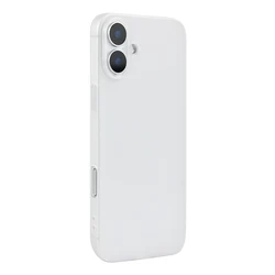 Ultrathin Slim Matte Phone Case - Sleek Protective Cover - iPhone 15 (WHITE)