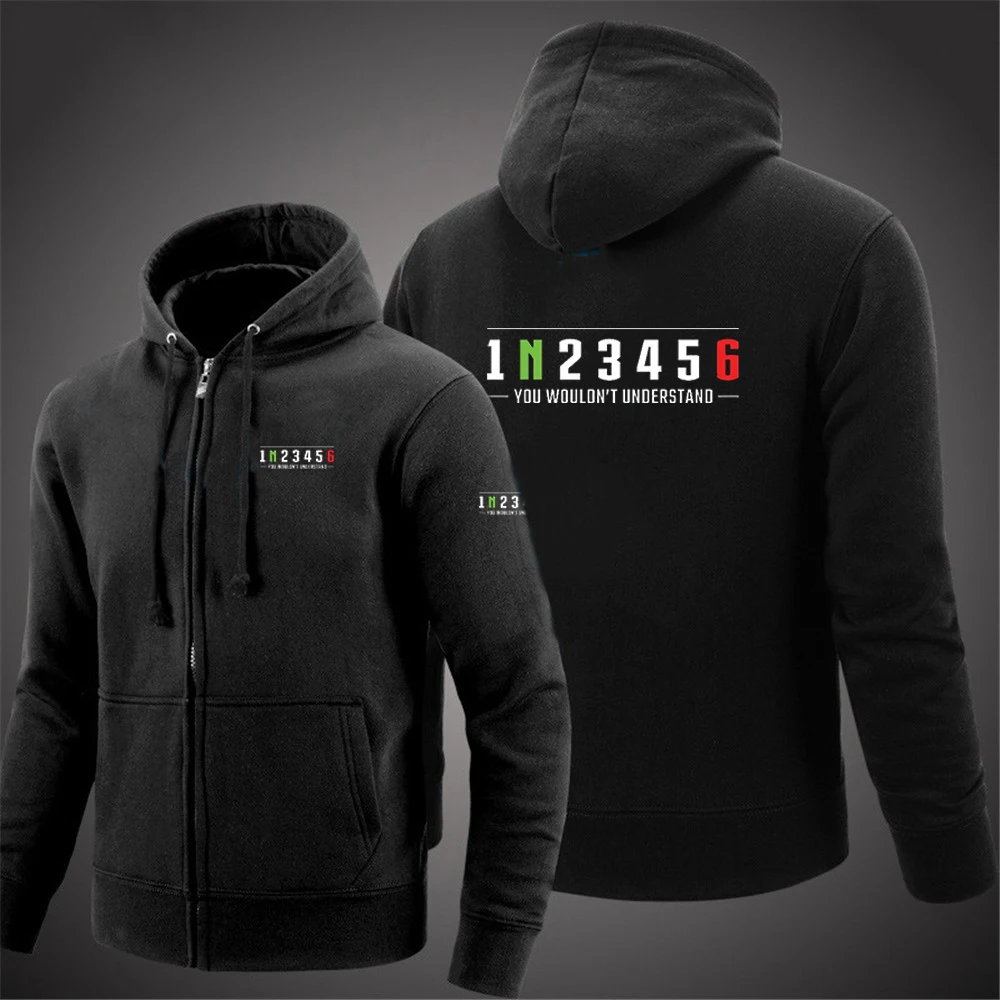 

Biker 1n23456 Motorcycle 2023 Men's New Fashionable Hoodies Jackets Fleece Streetwears Keep Warmer Tracksuits Coats Sweatshirts