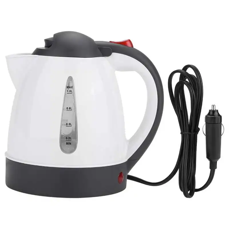 12v 24v Vehicle Truck Hot Kettle Car Electric Kettle 1000ml Large