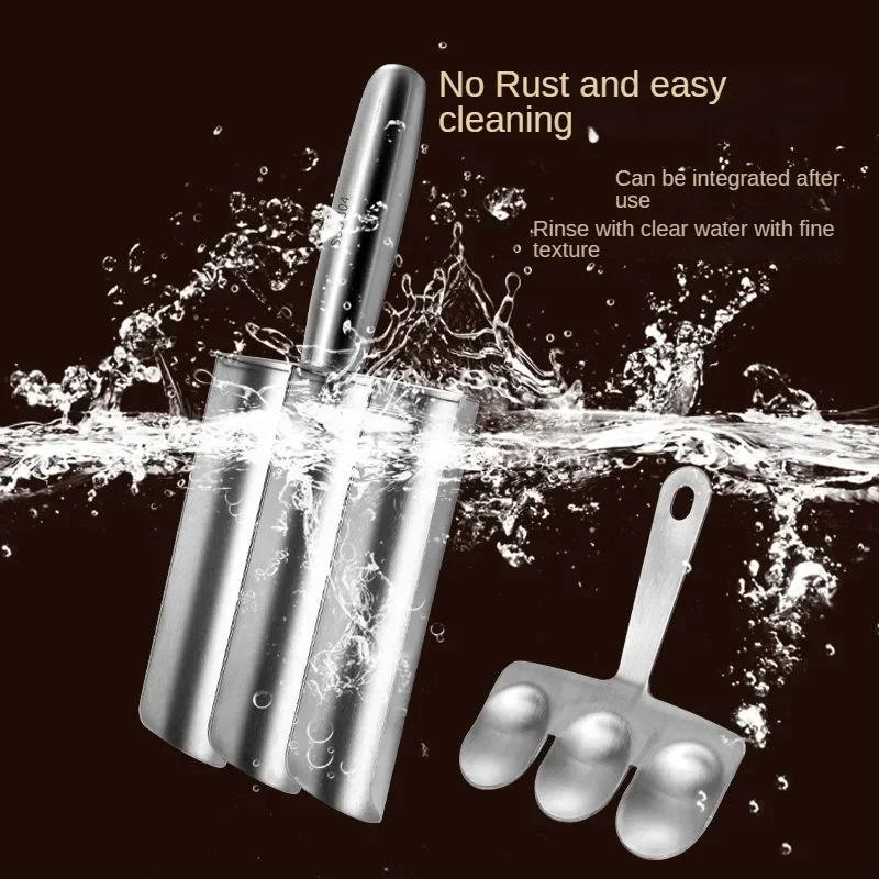 Easy-Release Non-Stick Meatball Maker Set Manual Meatball Spoon for Effortless Fish Balls Ideal Kitchen Tool for Home Cooking meatball maker