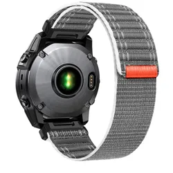 Versatile Quick Fit Nylon Loop Band - Durable and Stylish Strap - QuickFit 26mm (White)