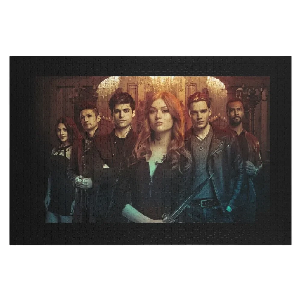 

Shadowhunters Cast Jigsaw Puzzle Wooden Jigsaws For Adults Personalised Puzzle
