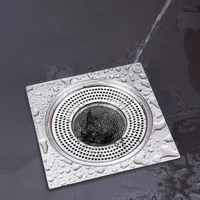 Stainless Steel Floor Drains Kitchen Food Slag Bathroom Mesh Sink Filter Strainer Hair Catcher Stopper Home Metal Drain Plugs 4