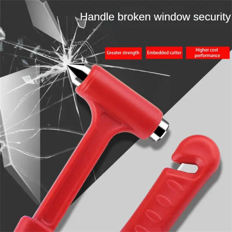 

Car Safety Hammer Seat Belt Cutter Window Glass Breaker Car Tool Mini Life Saving Escape Emergency Hammer Dropship