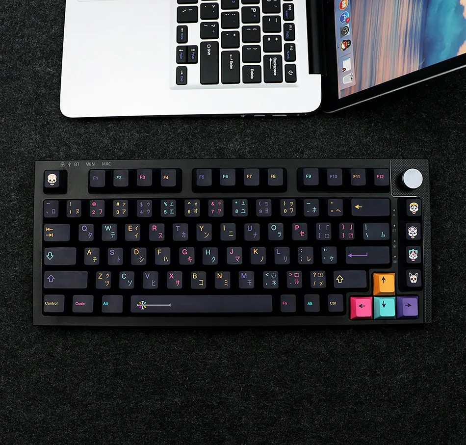 Teclado Mecânico Keycap, Keycaps, Perfil Cereja, Sublimação