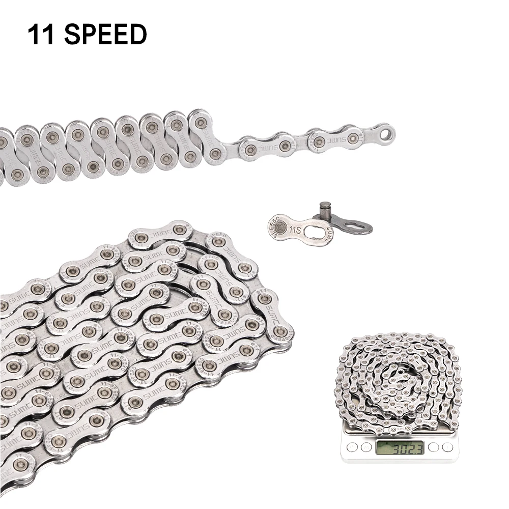 Ztto-電動自転車チェーン8 9 10 11 12スピード,シルバーチェーン6 7 s