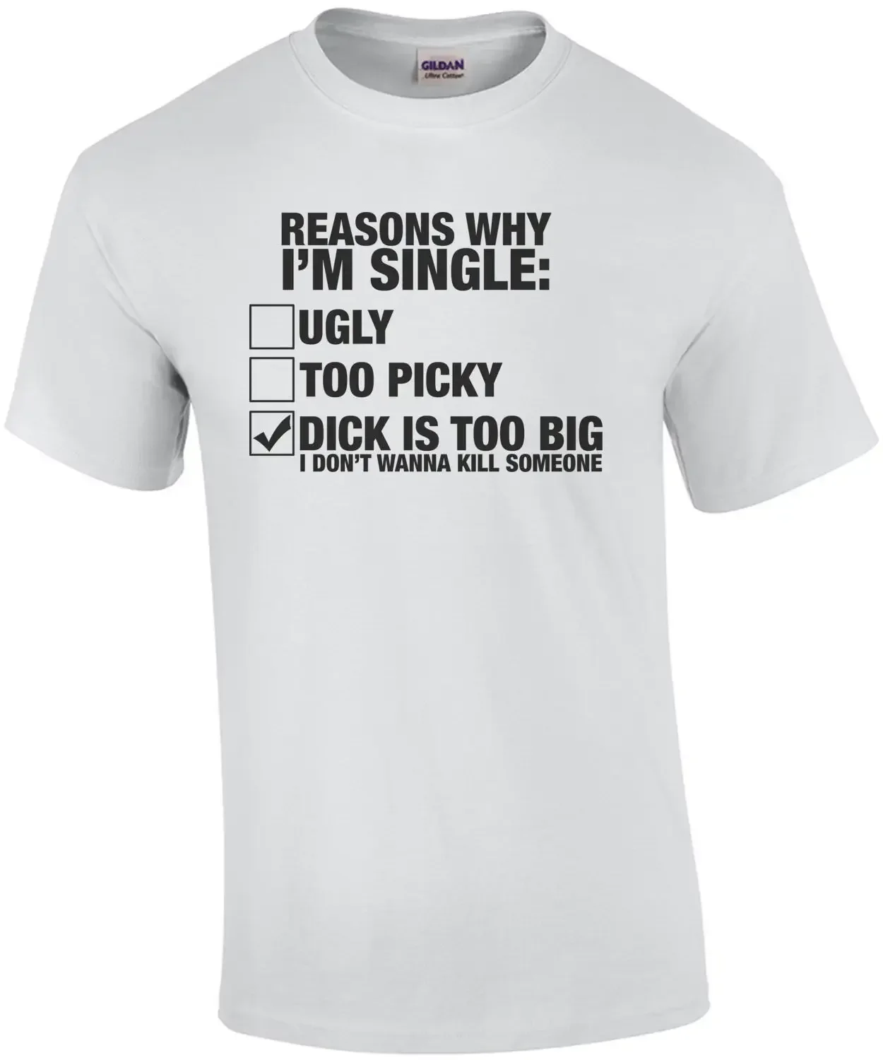 

Reasons Why Im Single Shirt2024 High quality Brand Casual Printed 100% Cotton cheap wholesale