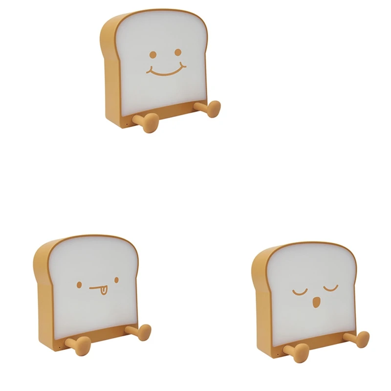 

Светодиодная USB-лампа, цветная силиконовая Ночная лампа, милые мягкие Мультяшные мини-лампы для детской спальни, ребенка