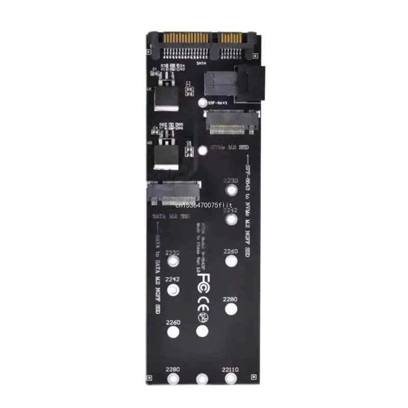 

Key M.2 NGFF SSD to 3 Raiser M.2 To Adapter Expansion Card Dropship