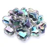 Transparent Black Love Heart Beads 4
