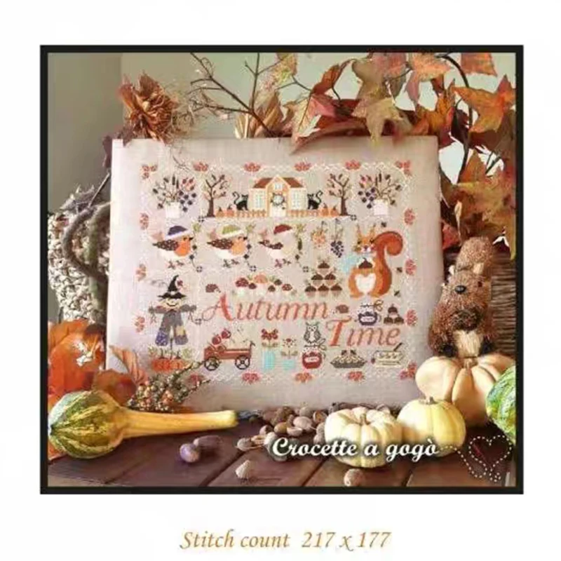 7924 Cross Stitch Kits Stich Cross-stitch Diy Cross Stitch Set Christmas Embroidery Complete Kit Needlework Needle Arts & Craft