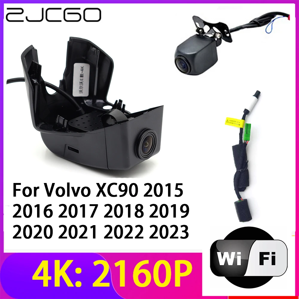 ZJCGO-4K-2160P-Dash-Cam-DVR-Camera-2-Lens-Recorder-Wifi-Night-Vision ...