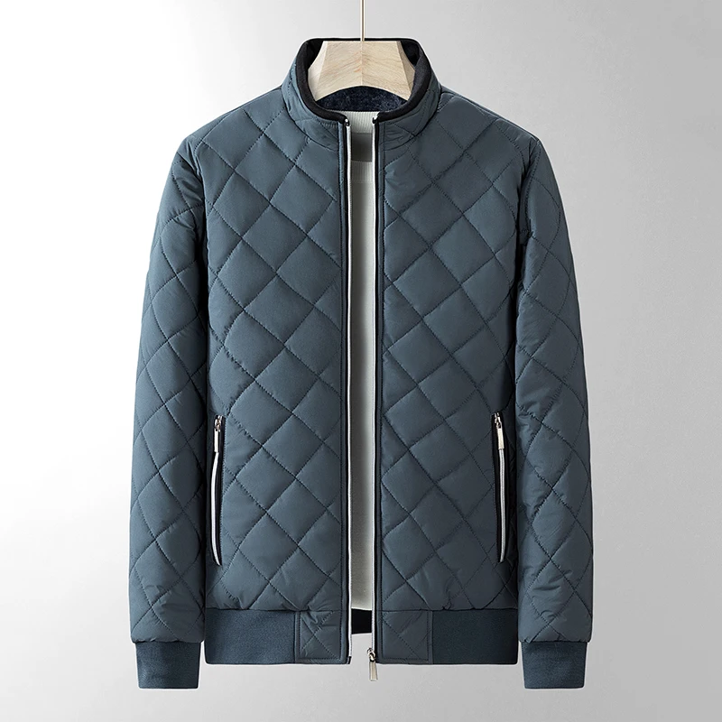 Men's Windproof Padded Jacket for Winter Outdoor Hiking Camping