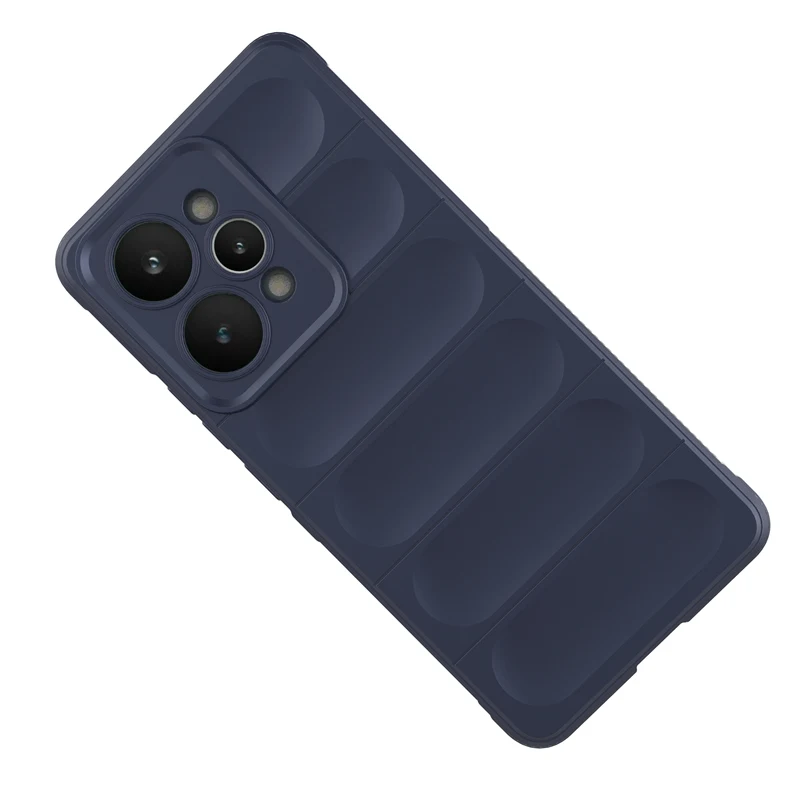 Durable Shockproof Plain Rubber Phone Case Cover