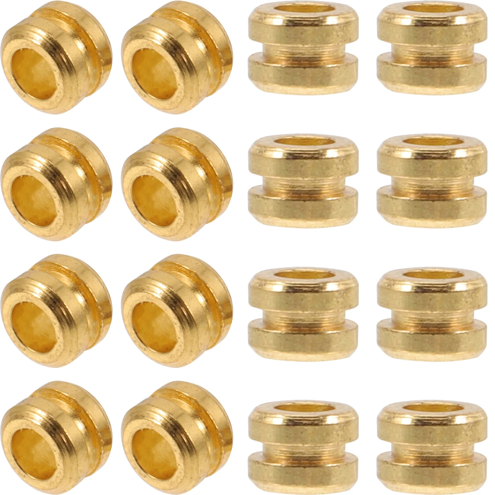 

20 Pcs Acoustic Guitar Parts Accessories Replacement Guitars Metal Tail Accessory Beads