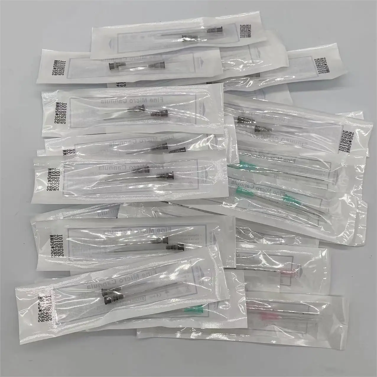 50pcs Disposable Blunt Tip Cannula Needle For Filler Injection 18G 21G 22G 23G 25G 27G 30G Uric Acid Facial Filling Nose 1 box