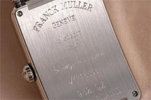 FRANCK MULLER Square Women\'s Watch Original Quartz Movement Women\'s Simple Fashion Watch Women Bracelet Clock Leather Watch Band