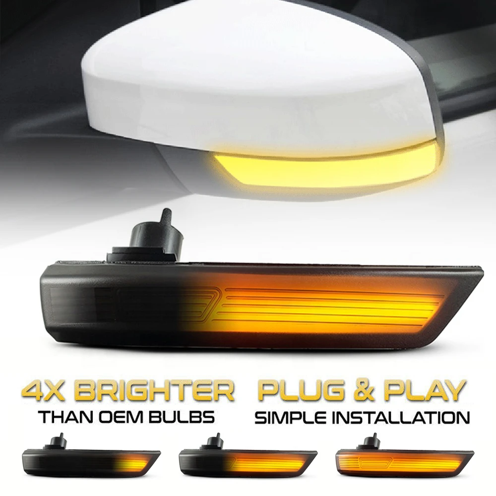 2pcs/lot Rear View Mirror Indicator Dynamic Blinker Led Turn Signal