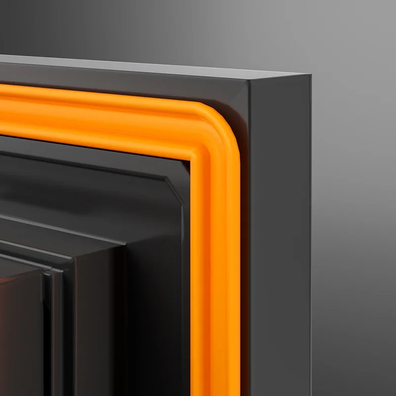 TPE Window Seal Strip Self-adhesive Plastic Steel Window Insulation Weatherstrip Flexible Bilateral Windproof Dustproof Strip 4M