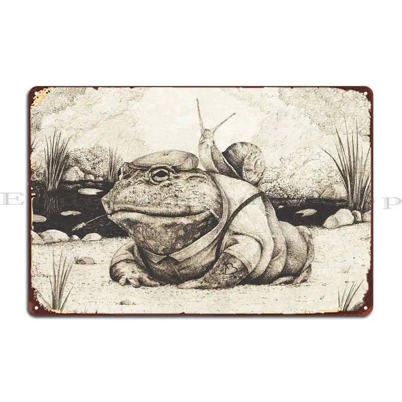 

Buddies Metal Plaque Poster Pub Funny Wall Plaque Living Room Tin Sign Poster