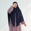 Pull On Hijab Muslim Amira Zipper Instant Scarf Turban Eid Ramadan Islam Prayer Hijabs Head Wrap Khimar Arab Niqab Nikab Shawls