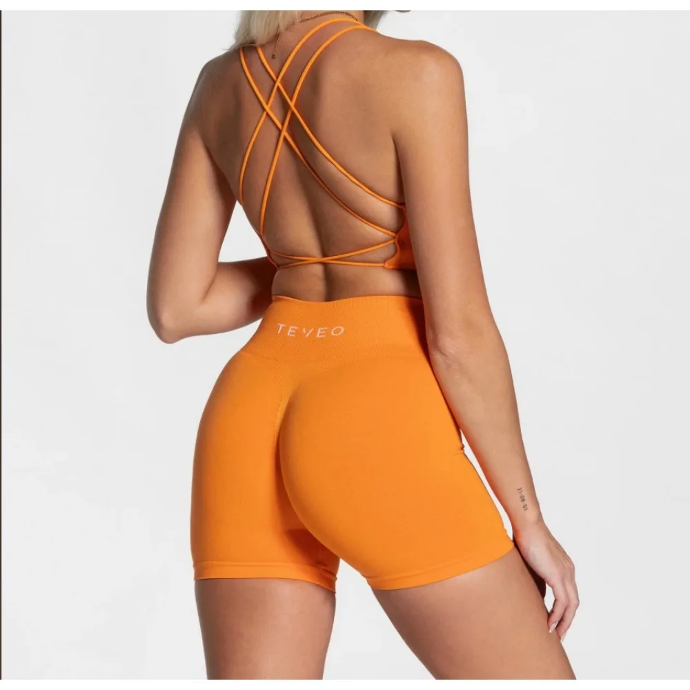 Sports Shorts Running Shorts Yoga Shorts Workout Shorts WOMEN Gym Yoga Shorts Seamless Scrunch Bum Workout Booty Hight Stretch