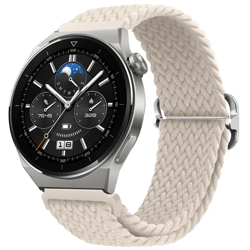 Braided Nylon Loop Smartwatch Strap - Universal Fit, 20/22mm