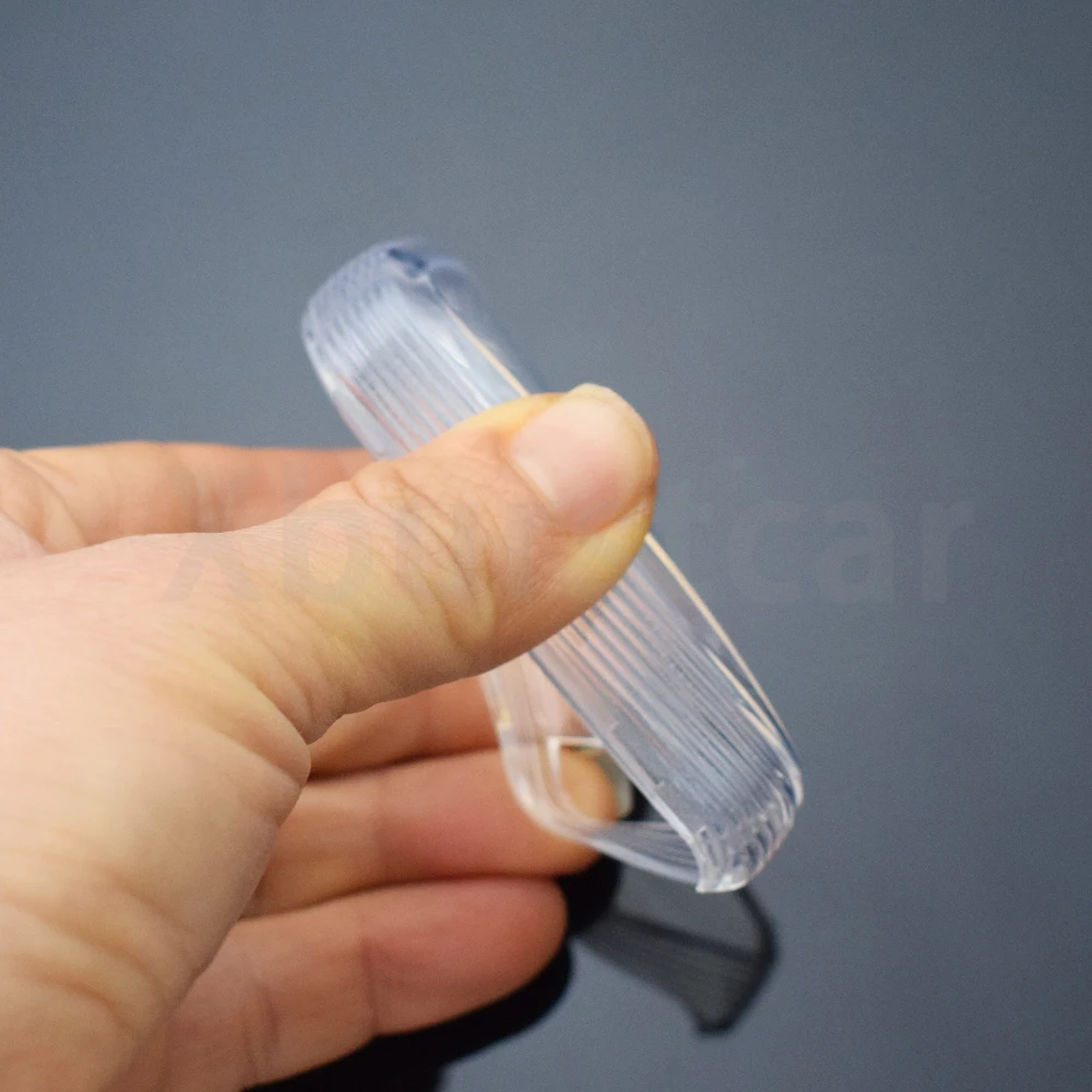 Transparent TPU Car Key Case Cover with Keychain Accessories