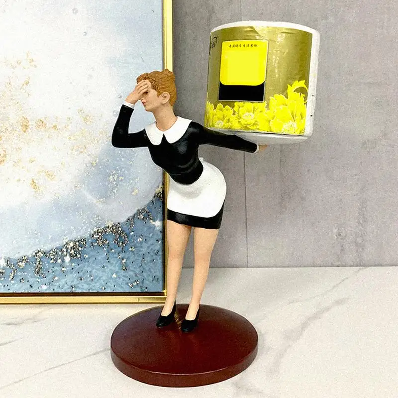 

Уникальный держатель рулона туалетной бумаги, держатель для кухонного полотенца, креативный бытовой держатель рулона бумаги для домашнего декора кухонного стола