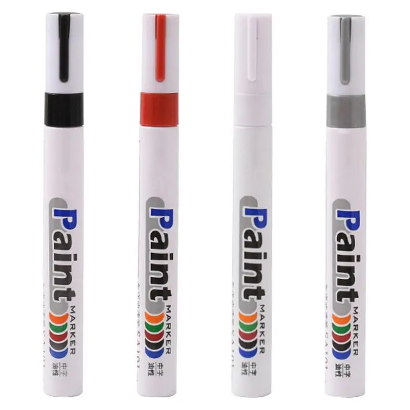 Car Paint Marker Portable Glass Pen Window Marker With Aluminum Tube